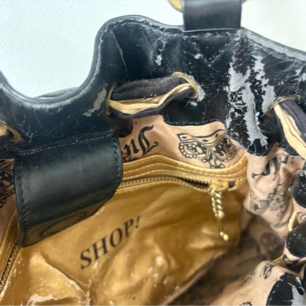 Vintage Juicy Couture Scottie Velvet Shoulder Bag - Picture 4 of 8